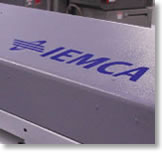 Iemca Bar Feeder Close Up of logo